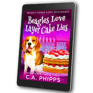 EBOOK. Beagles Love Layer Cake Lines. Book 4 in the Beagle Diner Mysteries.