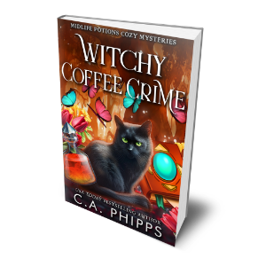 Witchy Coffee Crime Paperback Cozy Mystery