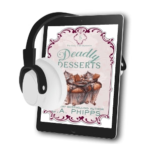 AUDIOBOOK. Deadly Desserts. Book 5 in The Cozy Café Mysteries.