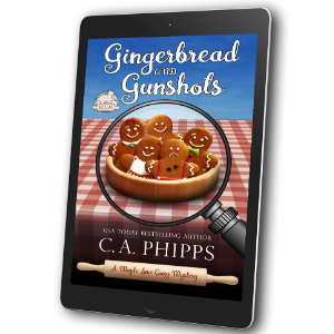 Gingerbread and Gunshots Book 7 in the Maple Lane Mysteries