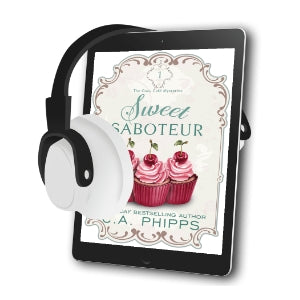 Audiobook: Sweet Saboteur. Book 1 in The Cozy Café Mysteries.
